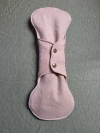 Image 3 of Upcycled Linen Heavy Absorbency with Hidden Leak Protection Layer- Soft & Earthy