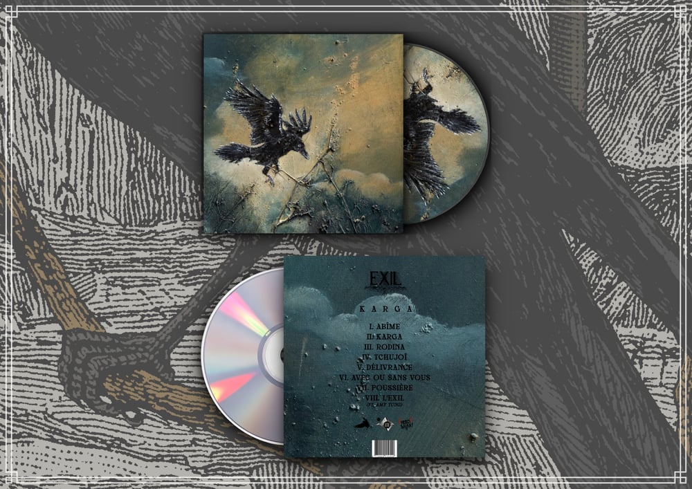 EXIL - KARGA CD Digipack + T shirt Noir ou blanc