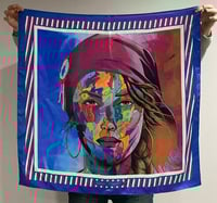 Image 5 of CARRE DE SOIE  45cm MARIANNE'S SADNESS