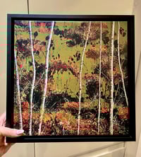 Image 3 of 'Forest Embers' framed canvas