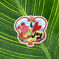 Image 1 of i <3 joy sticker