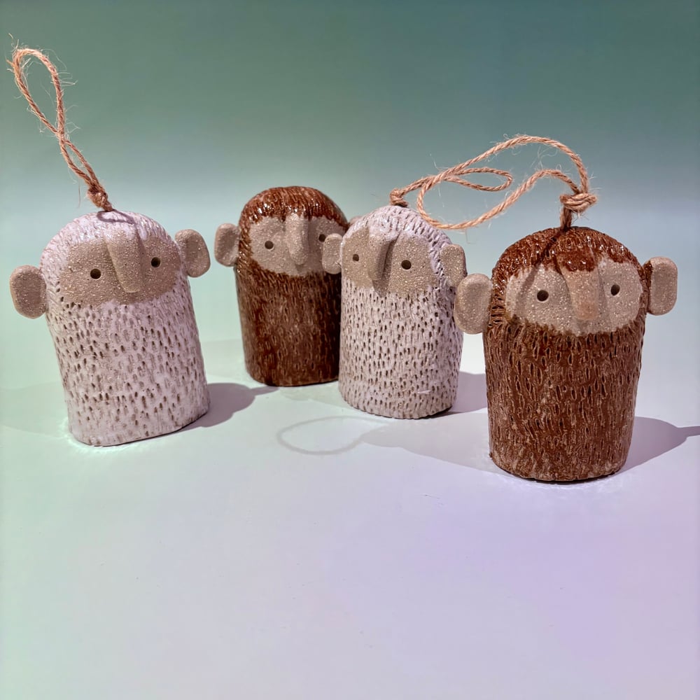 Image of Ceramic Yeti & Bigfoot