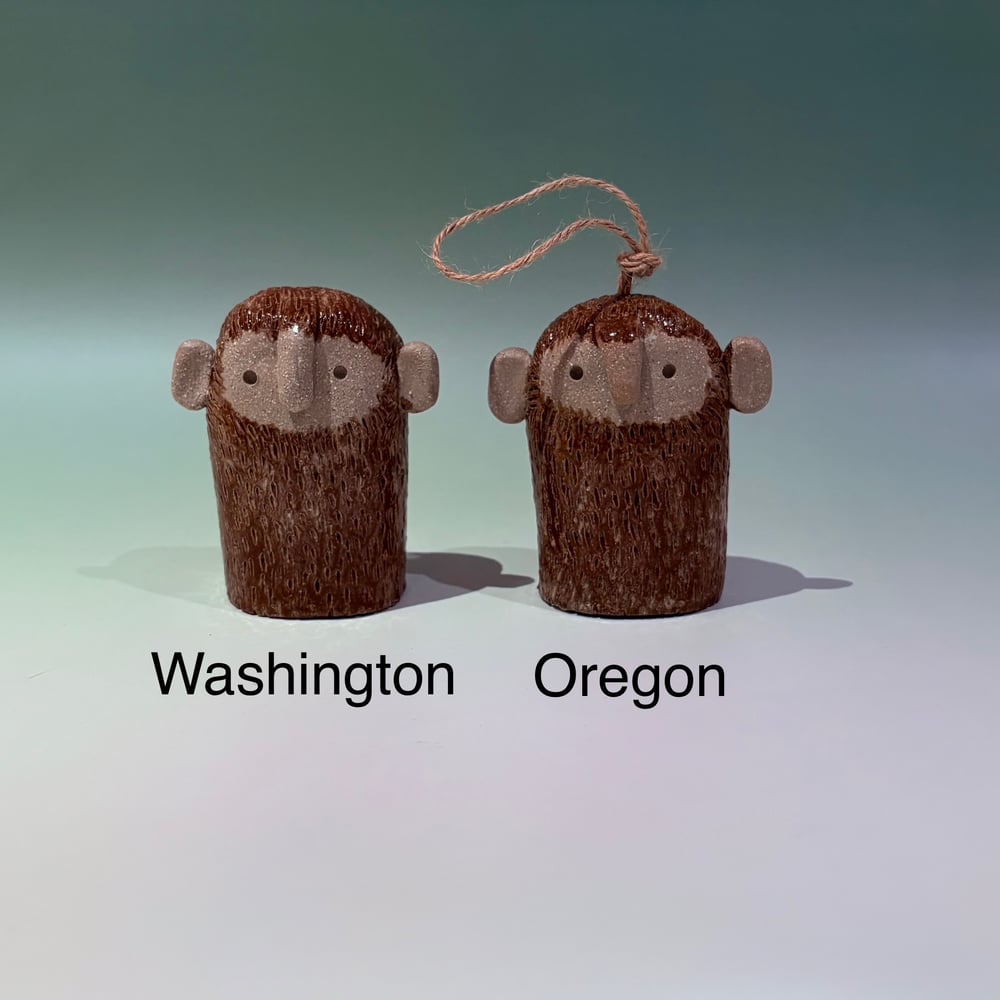 Image of Ceramic Yeti & Bigfoot