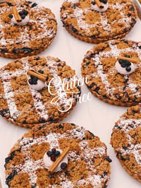 Gluten Free Blueberry Crumb Pie