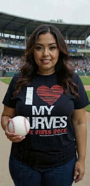 Image of I LOVE MY CURVES ANNIVERSARY WEEK T-SHIRT & MUG SET