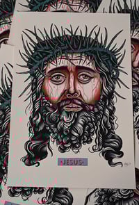 Image 2 of Jesus Print 