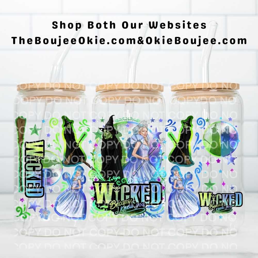 Image of Wicked Because I Knew You Uv Dtf Wrap W0712