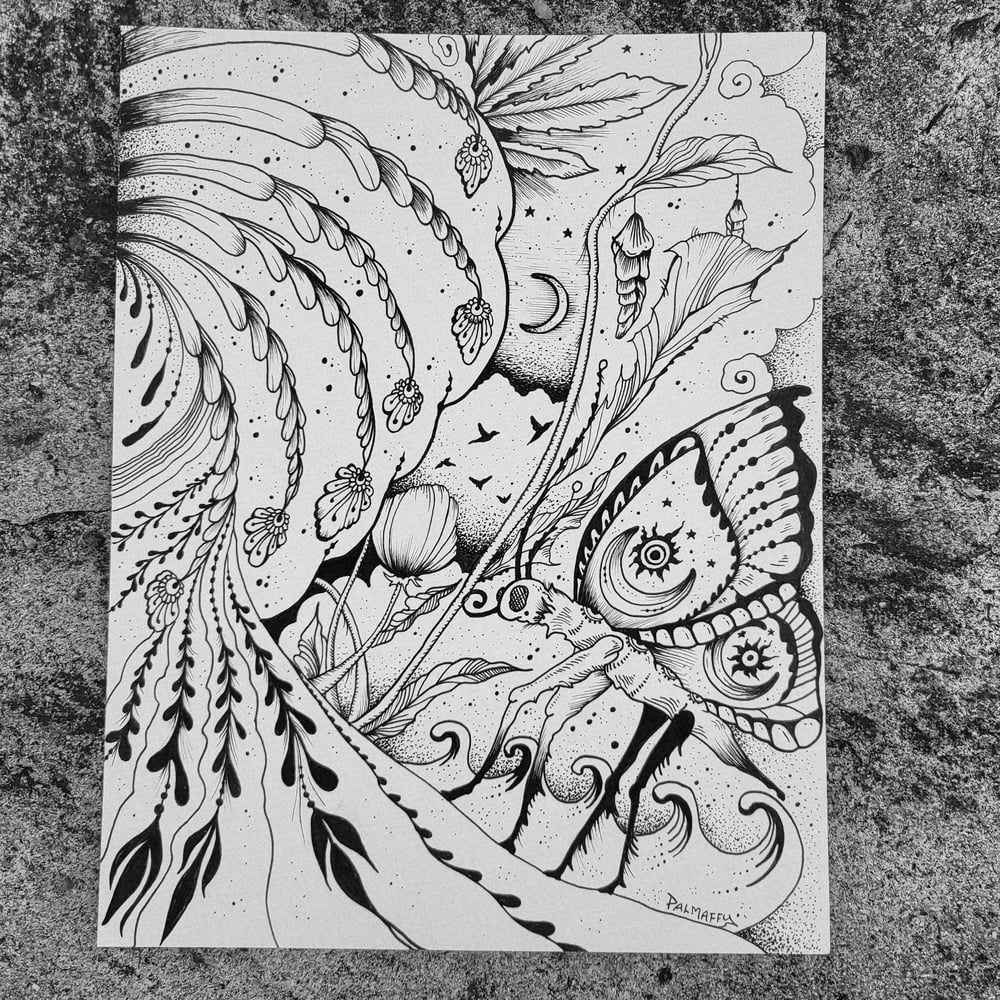 Image of Metamorphosis! Original Drawing