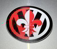 3" Logo sticker - RED