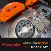 Image of BREMBO - 320MM Front 4 Piston Big Brake Kit