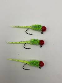 Red Head Chartreuse Wedgetail