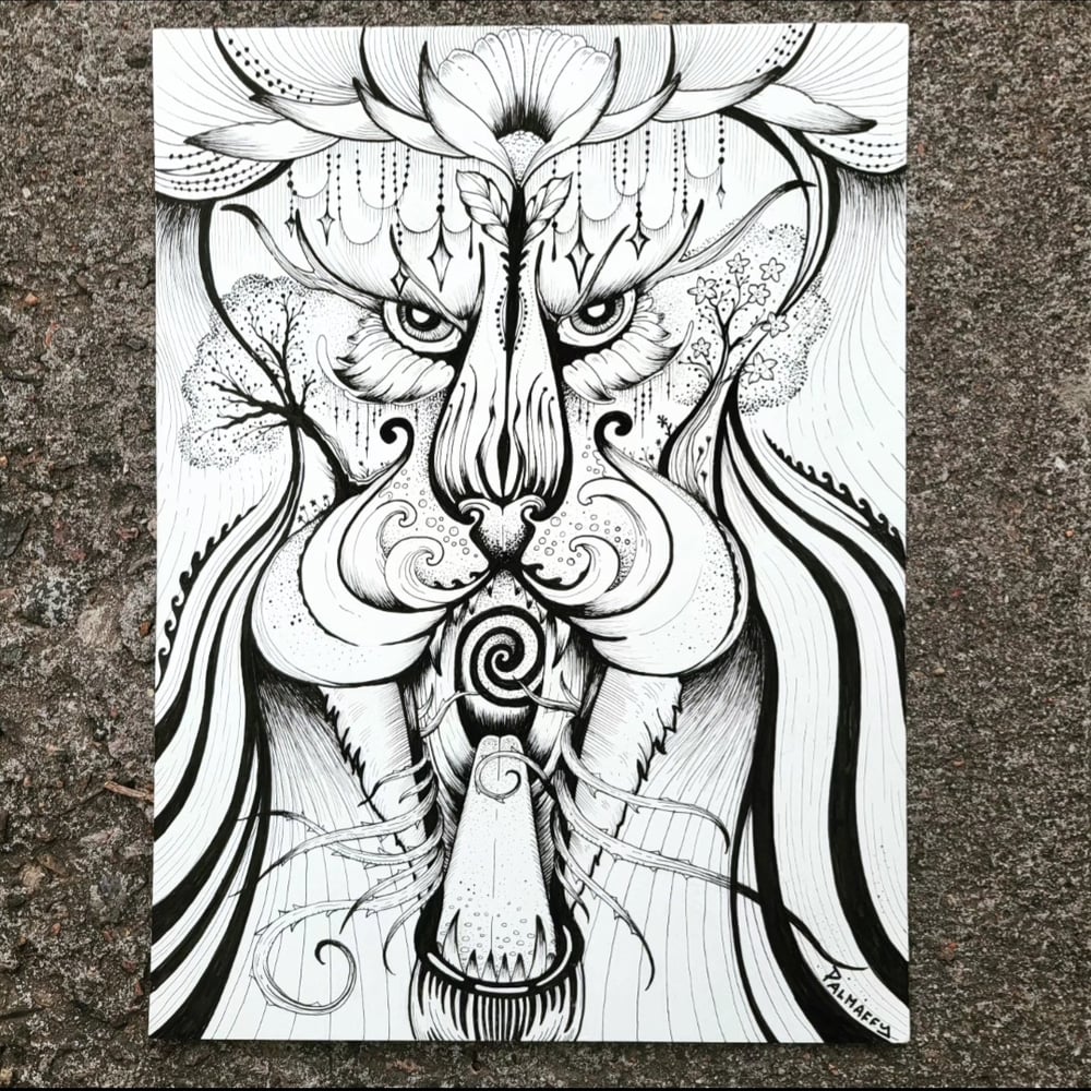 Image of Lion's Gate 88 Original Drawing