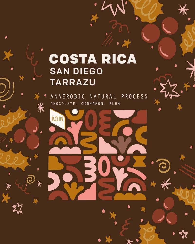 Image of Costa Rica San Diego Tarrazu Natural Anaerobic 