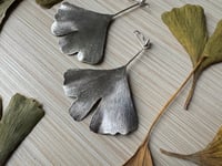 Image 5 of Ginkgo leaf earrings