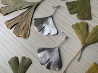 Image 6 of Ginkgo leaf earrings