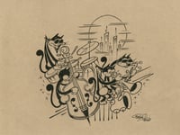 Scatdoodle Original Ink Art