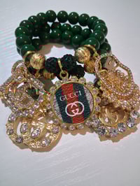 Image 3 of Green G in gold