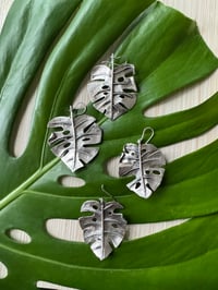 Image 6 of Monsteras Deliciosa earrings