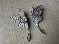 Image 3 of Luna Moth earrings
