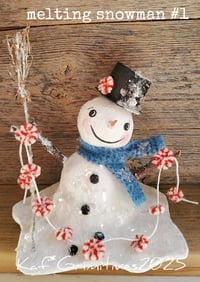 Image 1 of Melting Snowman #1