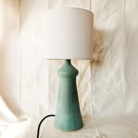 Image 1 of Table Lamp - Speckled Moss