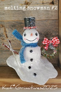 Image 1 of  Melting Snowman #2