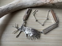 Image 1 of Moose Antler and Petrified Wood