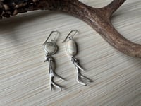 Image 1 of Mule Deer Antler earrings