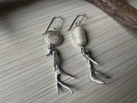 Image 2 of Mule Deer Antler earrings