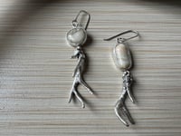 Image 6 of Mule Deer Antler earrings