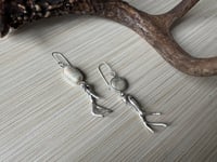 Image 7 of Mule Deer Antler earrings