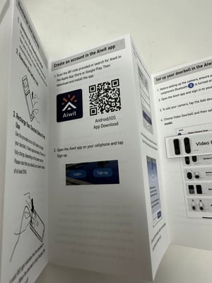 Image of Aiwit Video Doorbell Model U8 - Free Shipping