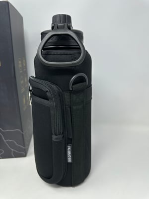 Image of 40 Oz Water Bottle with Strap Stainless Steel Sports Water Bottle with 3 Lids - Free Shipping