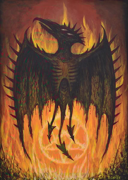 Image of DEMONIKK MkII - original painting