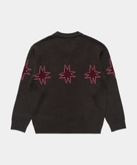 Image 2 of METALWOOD_KIKI ZIP KNIT LONGSLEEVE POLO :::GRAPHITE:::