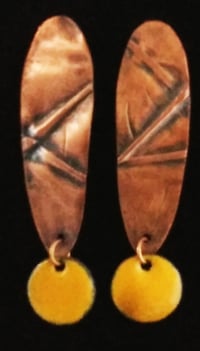 Image 2 of Enamel-Copper  Earing