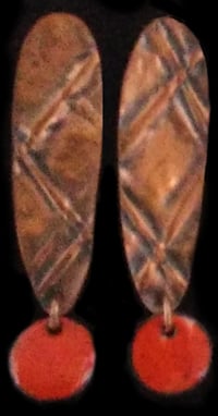 Image 3 of Enamel-Copper  Earing