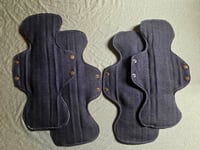 Image 1 of Wool Backed Un-bleached Cotton Pads