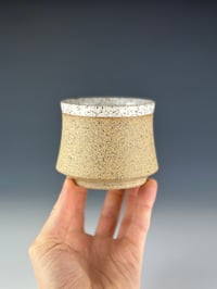 Image 1 of No. 2 | Speckled Stoneware Tumbler - White Gloss 
