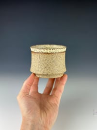 Image 1 of No. 4 | Speckled Stoneware Tumbler - Matte Cream