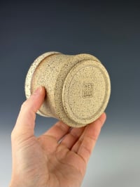 Image 2 of No. 4 | Speckled Stoneware Tumbler - Matte Cream