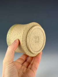 Image 2 of No. 6 | Speckled Stoneware Tumbler - Matte Green