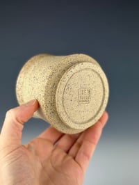 Image 2 of No. 8 | Speckled Stoneware Tumbler - Clear Gloss