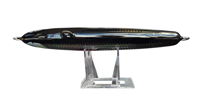Image 3 of 100g Black, Holographic Sides Floating Stick Bait