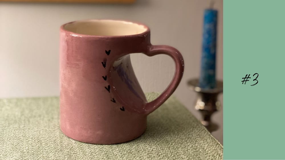 Image of Keep Me Warm Heart Mugs
