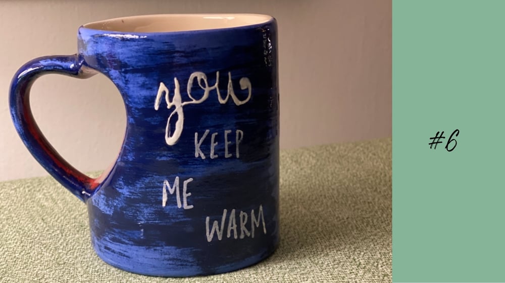 Image of Keep Me Warm Heart Mugs