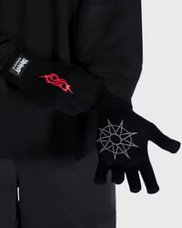 Image 4 of Pleasures Slipknot Cult Knit Gloves O/S NEW