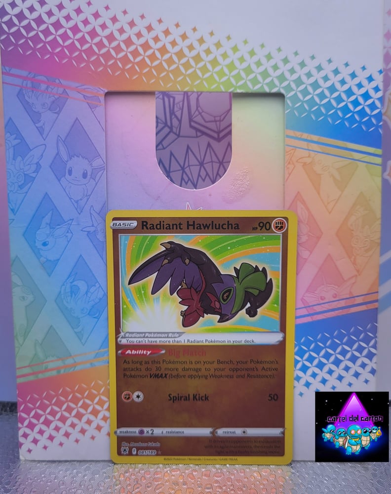 Image of Radiant Hawlucha sw&shi Exclusive NM