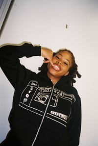 Image 2 of Jaymes' X Jaymes Film Zipped Hoodie (Black)