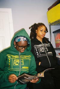 Image 3 of Jaymes' X Jaymes Film Zipped Hoodie (Black)